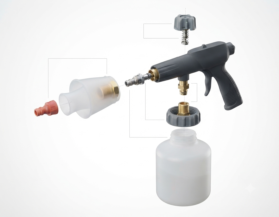 Electric Foam Cannon