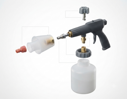 Electric Foam Cannon