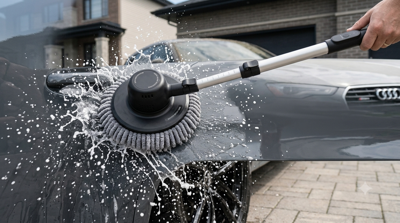 Electric 360° Rotating Car Wash Mop